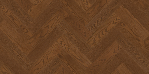 CHENE ROUGE HERRINGBONE ENG ½X5 GUNSTOCK MAT-BROSSE