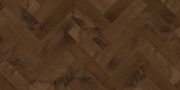 ERABLE HERRINGBONE ENG ½X5 MEDIUM BROWN SATIN